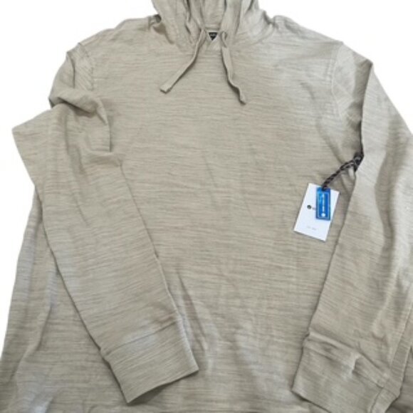 NEW Sperry Top Sider Hoodie Mens Size‎ Large Soft Touch Jersey Tan NWT - Picture 6 of 12